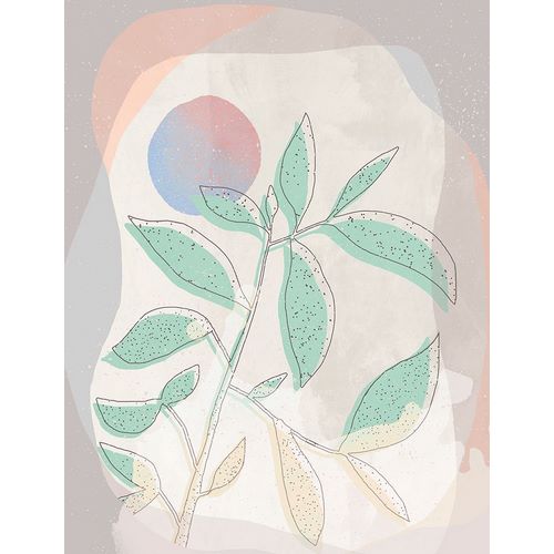 Demir, Aylin 아티스트의 Pastel Leaves작품입니다.