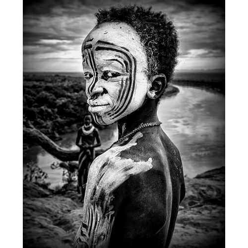Inazio Kuesta, Joxe 작가의 A Boy Of The Karo Tribe. Omo Valley (Ethiopia). 작품