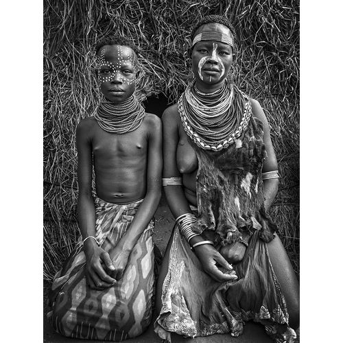 Inazio Kuesta, Joxe 작가의 Two Karo Tribe Girls (Omo Valley-Ethiopia) 작품