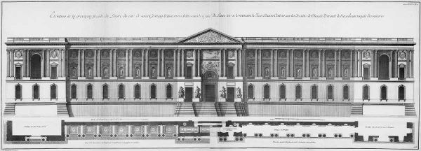 Louvre, Principal Facade
