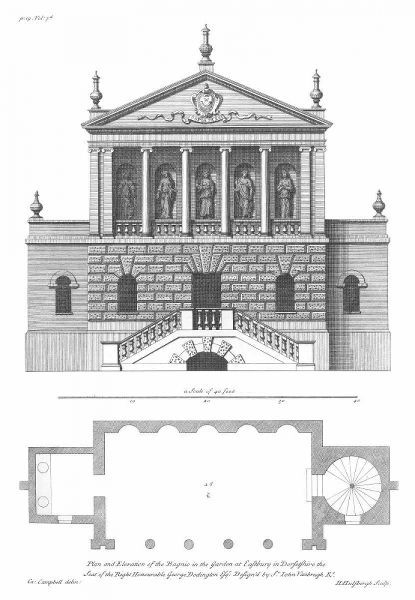 Plan and Elevation, Bagnio