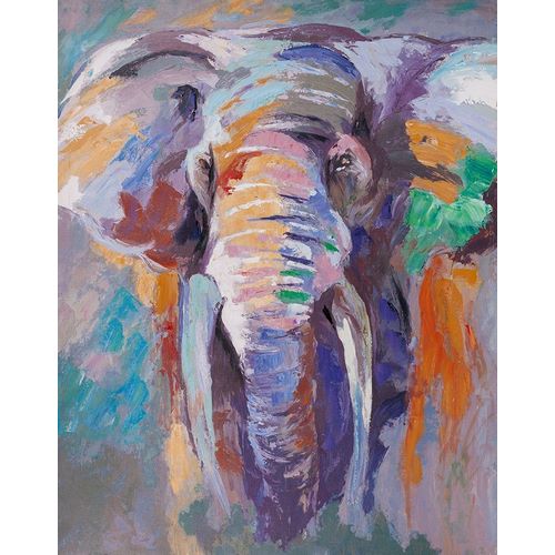 ELEPHANT IN PASTEL COLOR