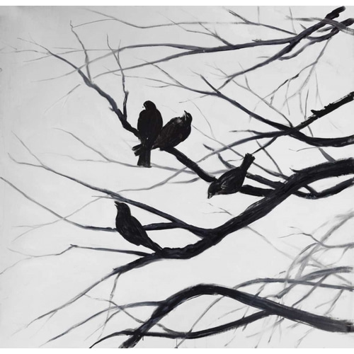 Birds and Branches Silhouette