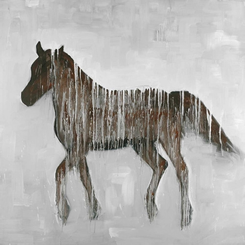 Gambading Abstract Horse