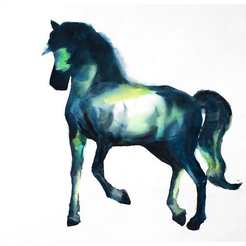Calm Colorful Horse