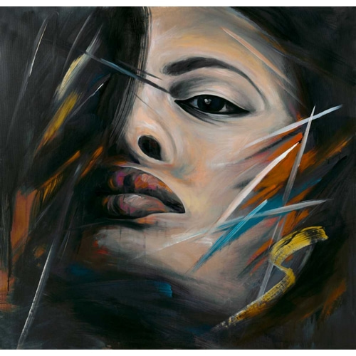 Abstract Woman Portrait