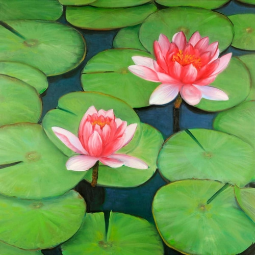 Atelier B Art Studio 아티스트의 Lotus Flowers in a Swamp작품입니다.