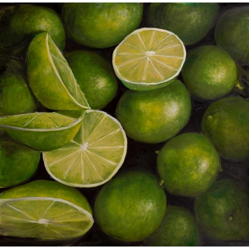 Basket of Limes Fruit
