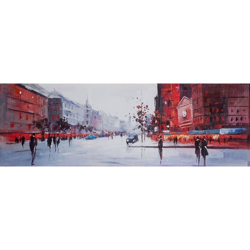 BLACK AND RED STREET SCENE