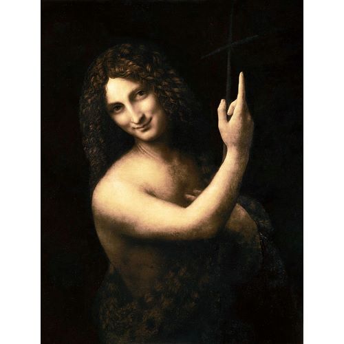 Da Vinci, Leonardo  작가의 Saint John Baptist Portrait 작품