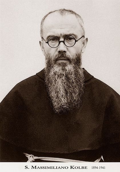 Portrait Saint Massimiliano Kolbe