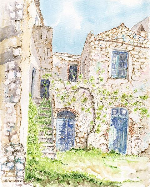 Old-country-houses-watercolor