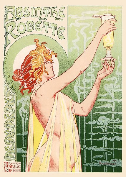Absinthe Robette, 1896