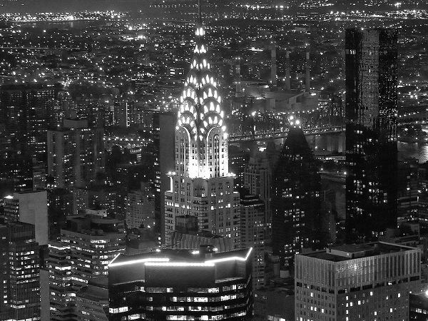 Night View of the Chrysler Building