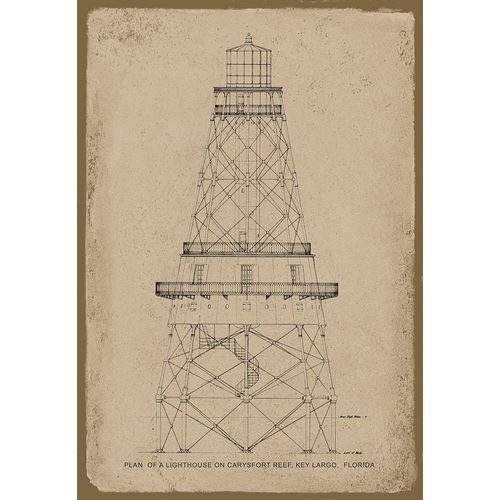 Lighthouse Architectural Drawing