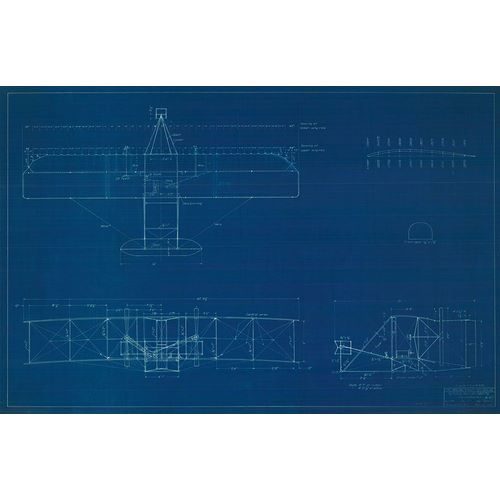 Wright Brothers Plane,Blueprint