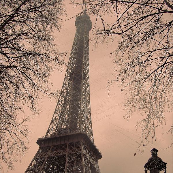 Eiffel in Warm Sky