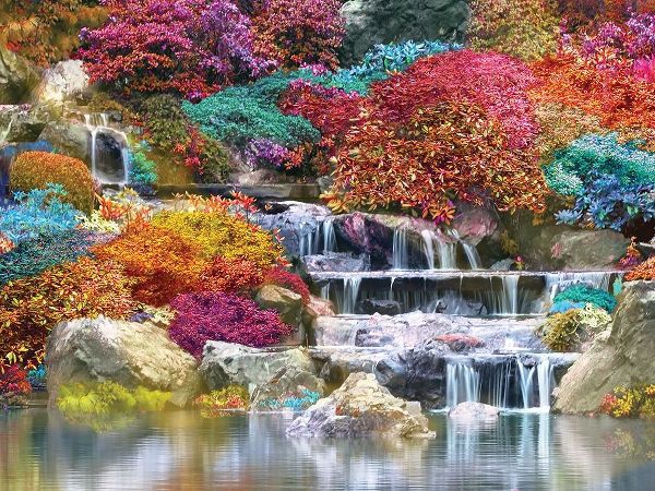 Flowering Waterfall