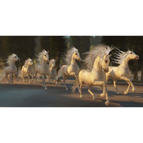 Stallion Run Painting