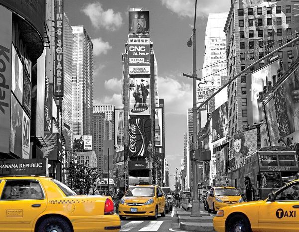 Yellow Cabs, Times Square