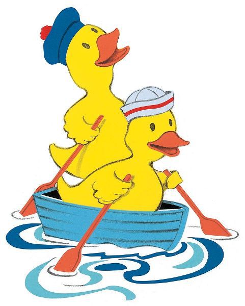 Ducks Sailing