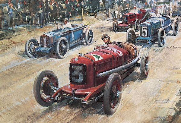 Unknown 아티스트의 Race Cars 1922작품입니다.