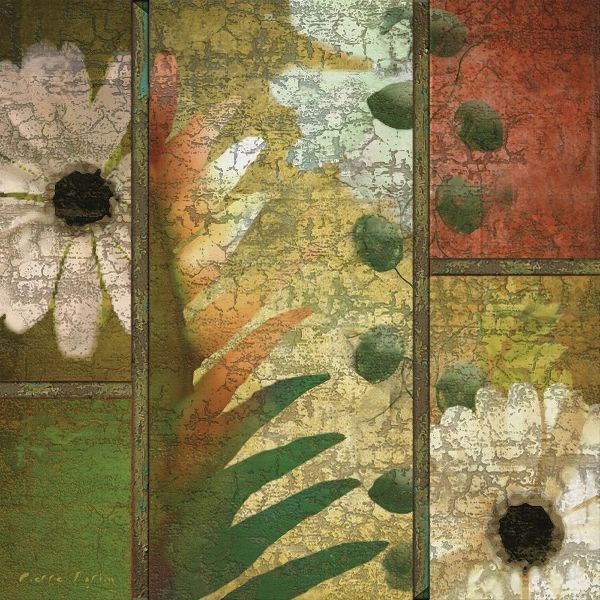 Floral Collage I