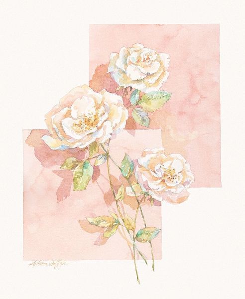 Rose Pastel Collage II