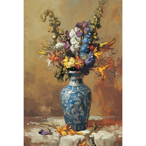 Blue Vase Floral