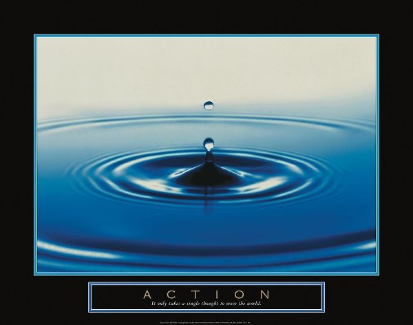 Action - Drop of Water