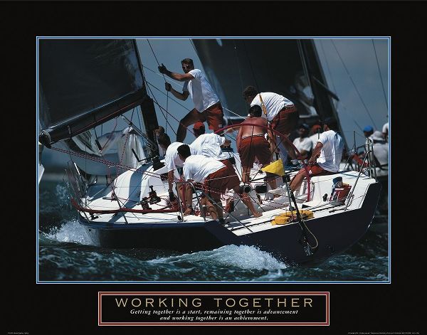 Working Together - Sailing