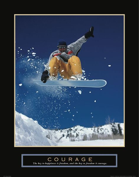Courage - Snowboarding