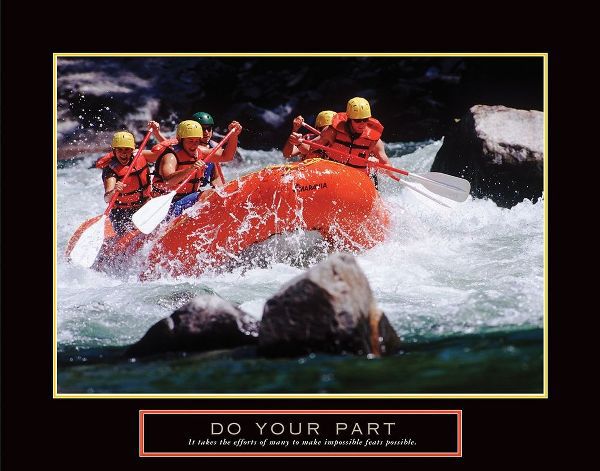 Do Your Part - Whitewater Rafting