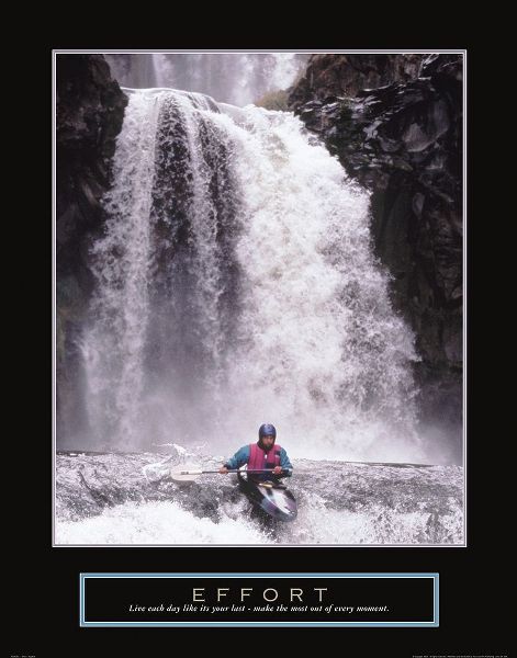 Effort - Waterfall/Kayaker