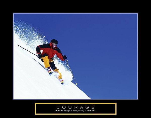 Courage - Skier