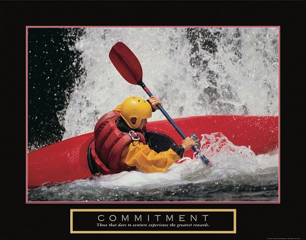 Commitment - Kayaker