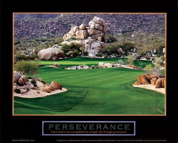 Golf - Perseverance