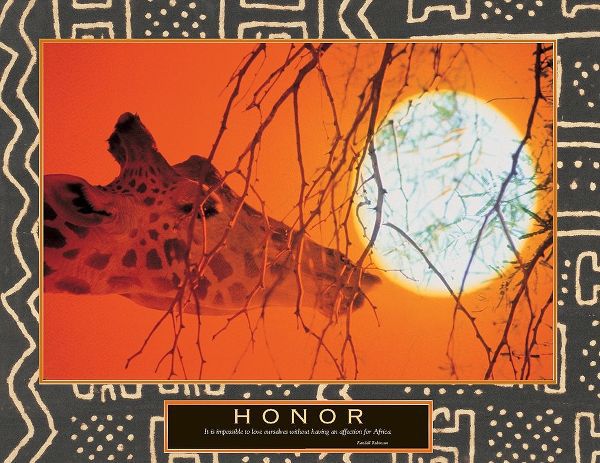 Honor - Giraffe and Sun