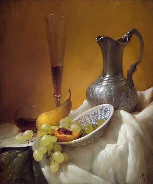 Still-life with a glass