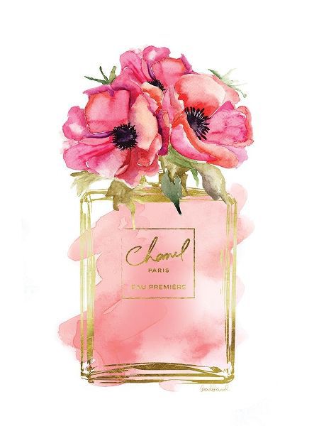 Perfume Bottle Bouquet IV