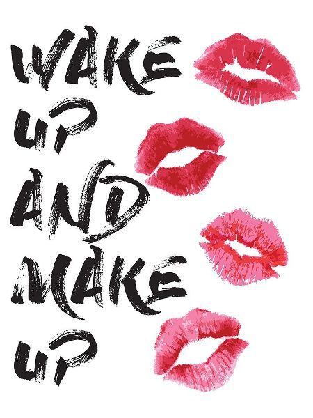 Wakeup Makeup Lipstick Kisses