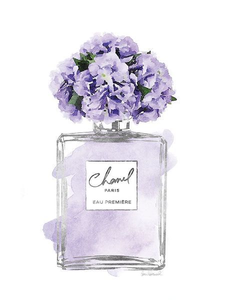 Silver Perfume and Flowers V