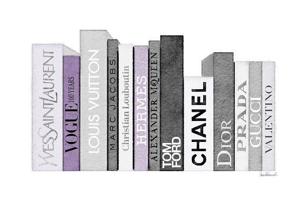 Grey and Purple Books