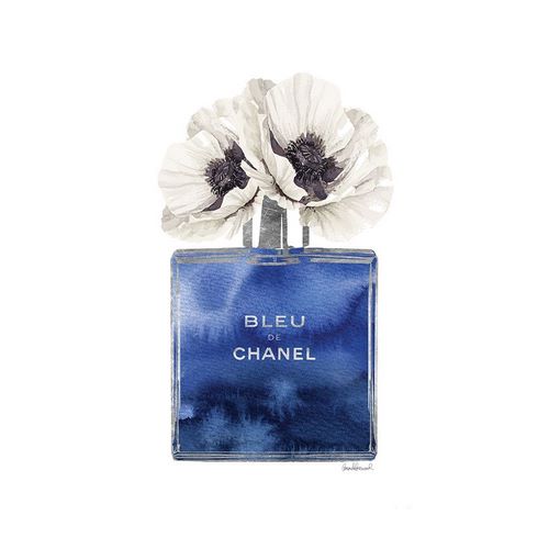 Blue Cologne with Poppy