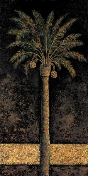 Dusk Palms I