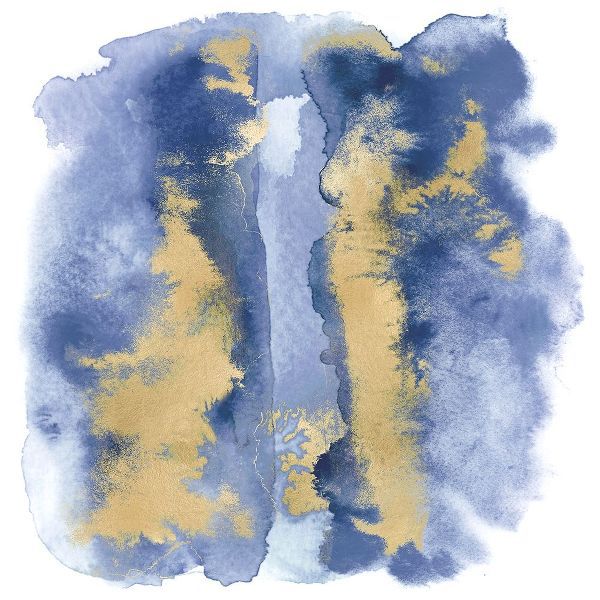 Blue Mist with Gold I