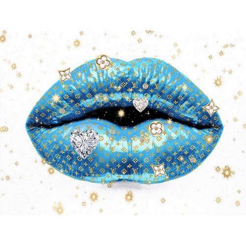 Blake, Madeline 작가의 Luxury Lips Blue 작품