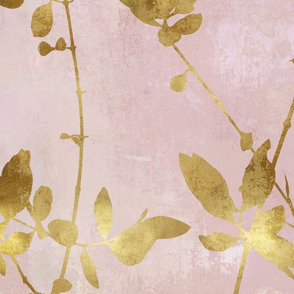 Nature Gold on Pink Blush III