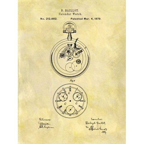 Calendar Watch - 1879