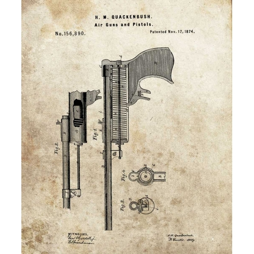 Air Guns and Pistols - 1874